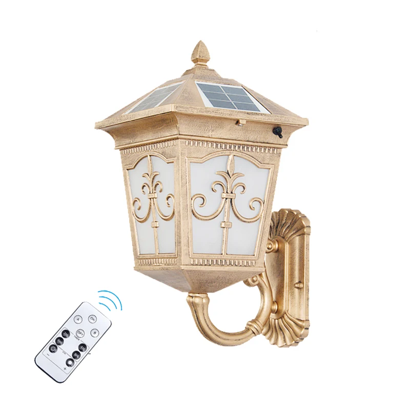 Solar Garden Light - Waterdichte wandlampen op zonne-energie voor terras,