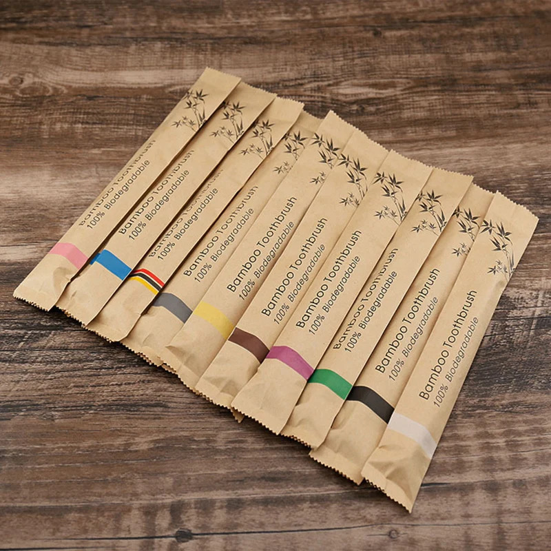 5/15 stuks kleurrijke tandenbo - Bamboo Toothbrush recensie en prijs