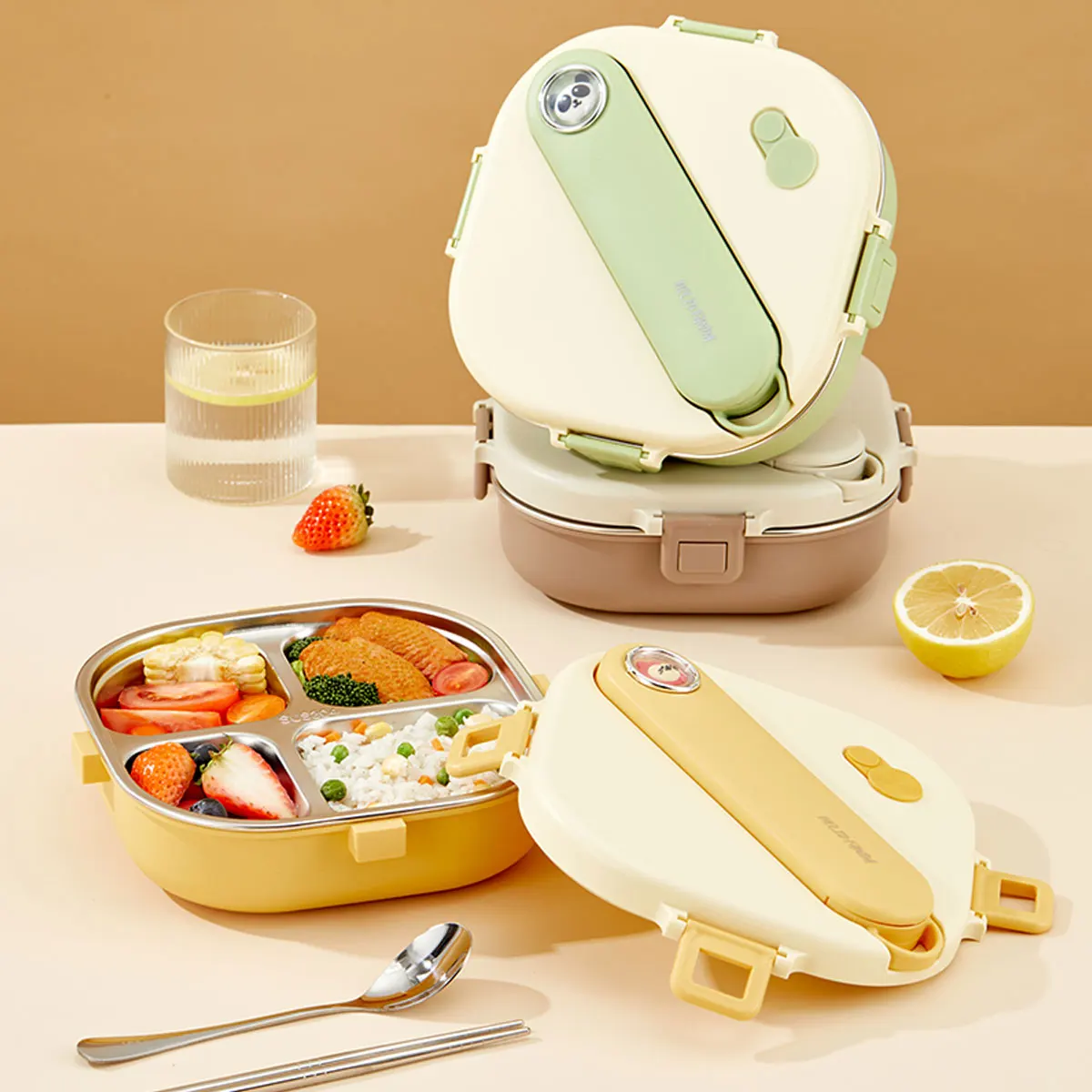 WORTHBUY 800 ml 304 roestvrij  - Bamboo Cutlery recensie en prijs