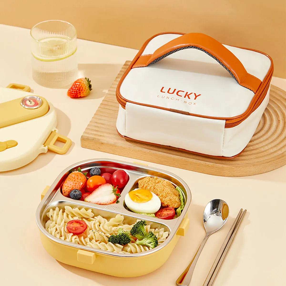 WORTHBUY 800 ml 304 roestvrij  - Bamboo Cutlery recensie en prijs