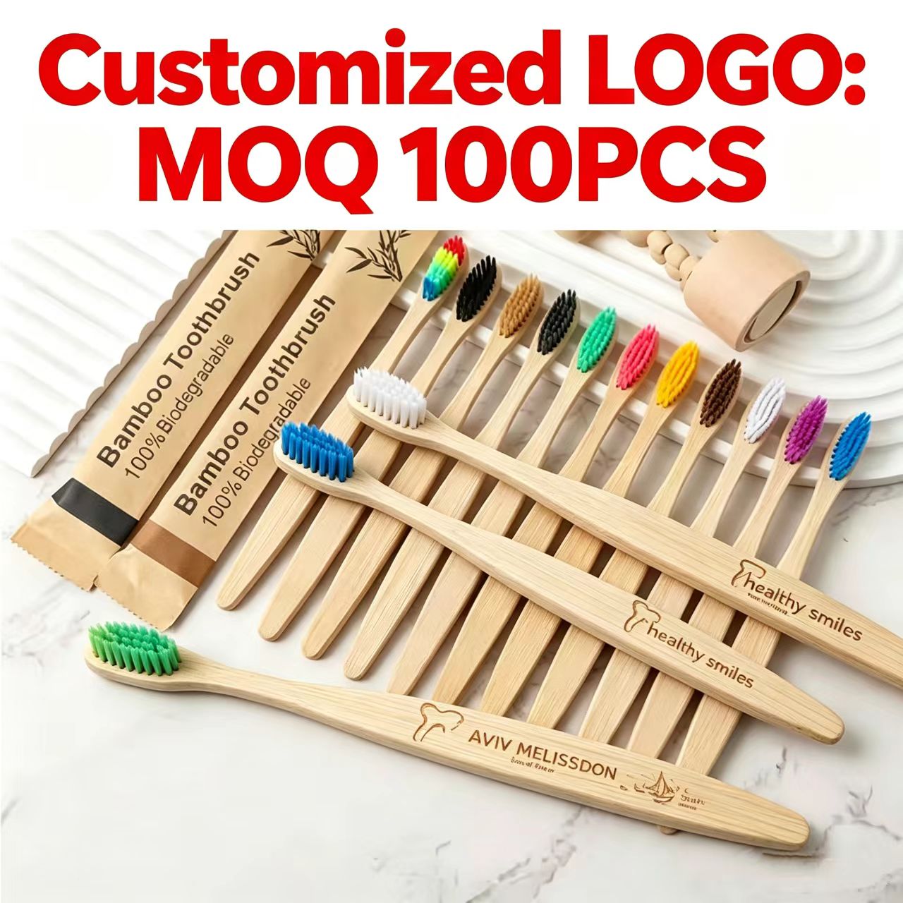 Bamboe Tandenborstels 100 Stuk - Bamboo Toothbrush recensie en prijs