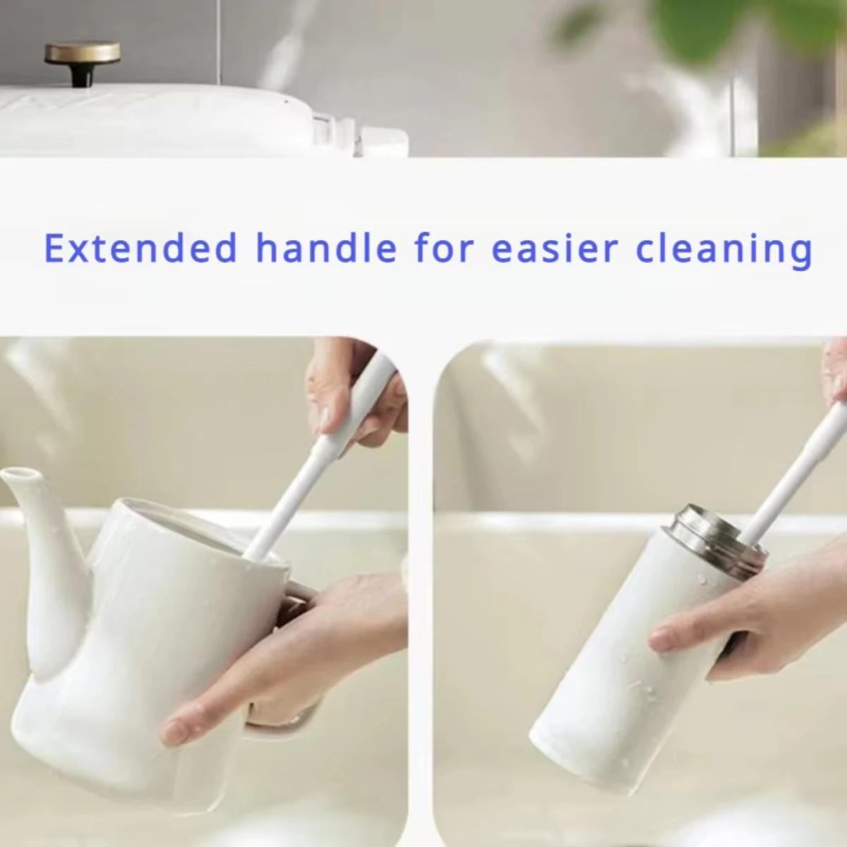 Opvouwbare siliconenborstel vo - Reusable Bottle recensie en prijs