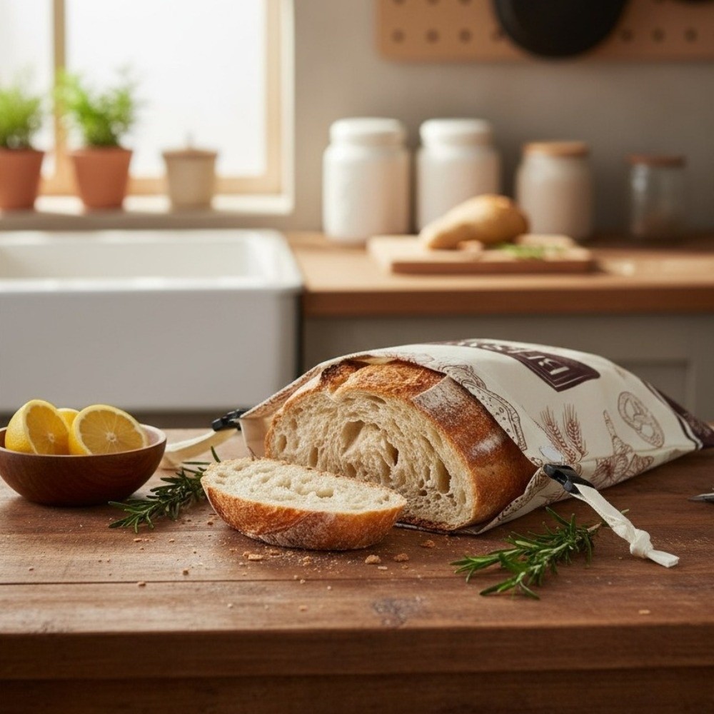 Nieuwe herbruikbare bijenwas b - Reusable Bag recensie en prijs