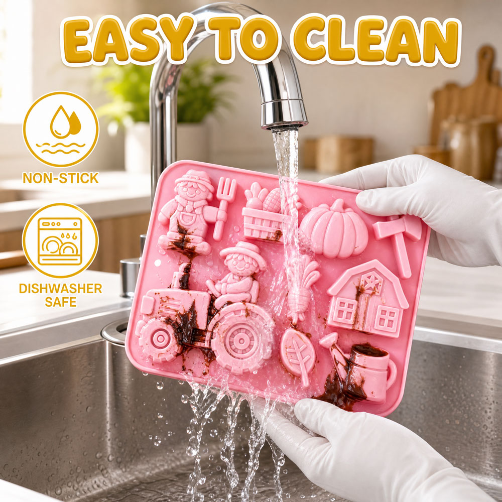 Leuke siliconen cakevorm met b - Eco Soap recensie en prijs