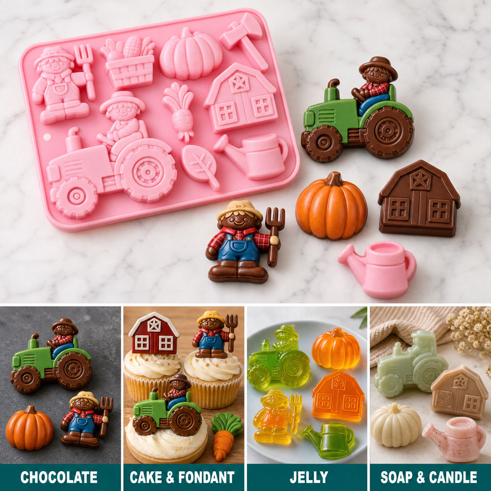 Leuke siliconen cakevorm met b - Eco Soap recensie en prijs