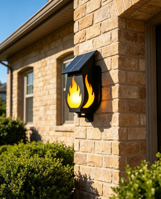 Buiten solar wandlamp vlam sfe - Solar Garden Light recensie en prijs