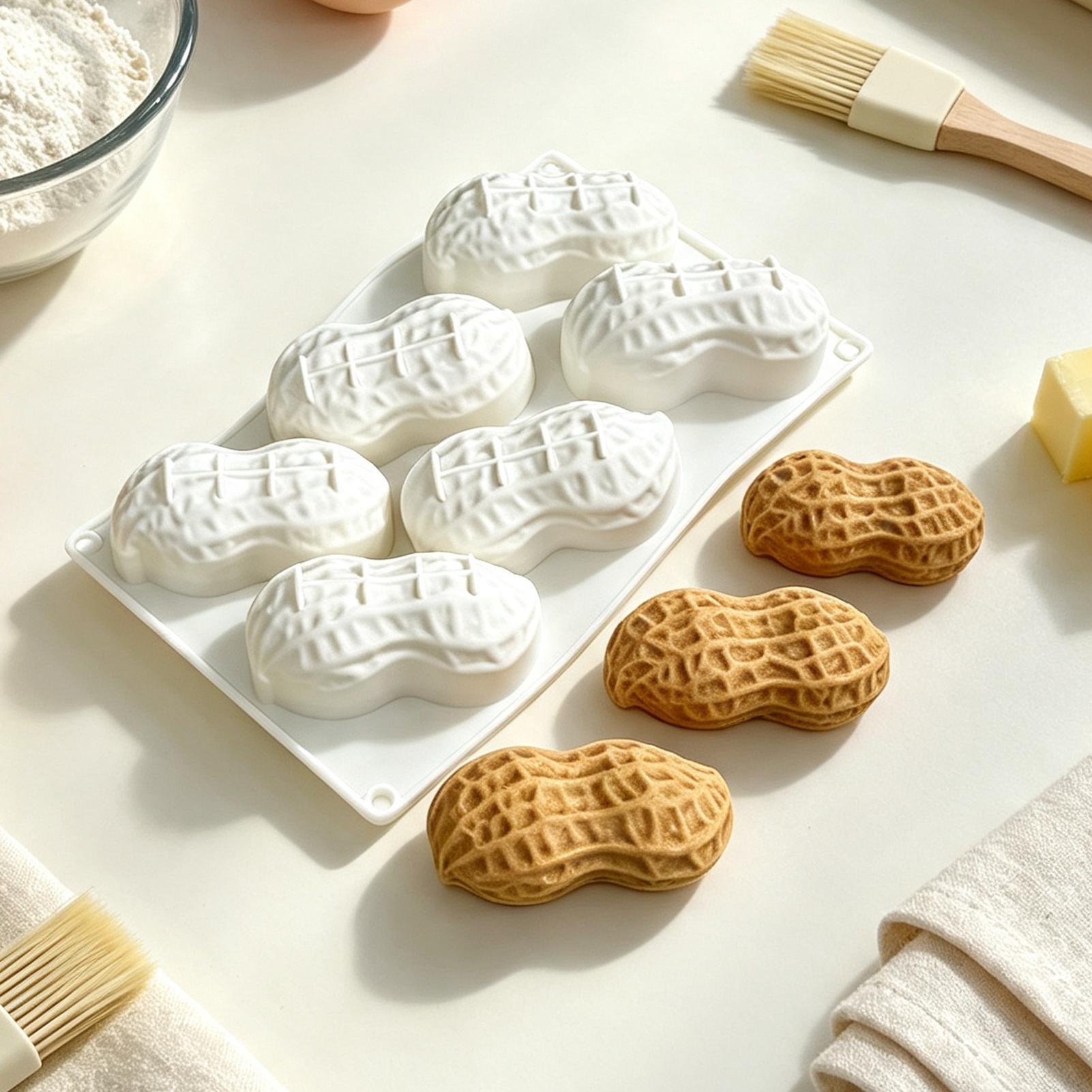 Siliconen cakevorm met 6 vakke - Eco Soap recensie en prijs