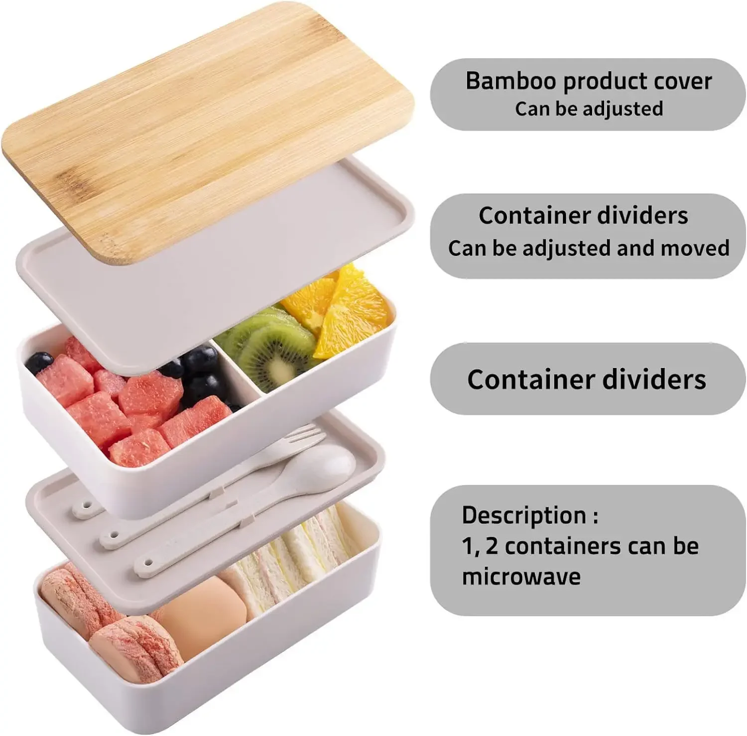 Bento lunchbox voor volwassene - Bamboo Cutlery recensie en prijs
