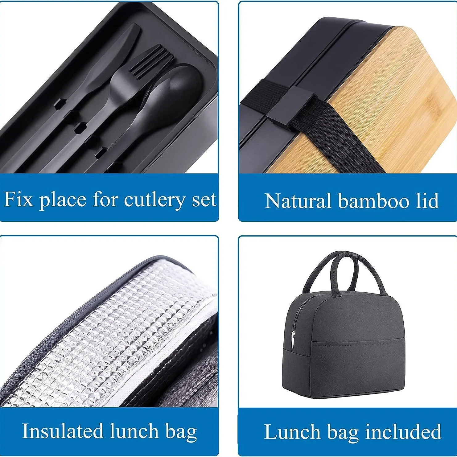 Bento lunchbox voor volwassene - Bamboo Cutlery recensie en prijs