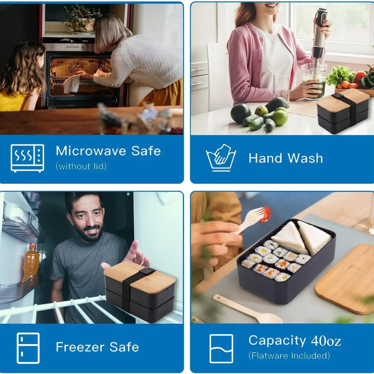 Bento lunchbox voor volwassene - Bamboo Cutlery recensie en prijs